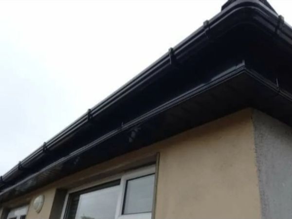 Fascia soffit and guttering