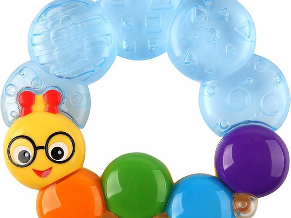 Baby Einstein, Teether-pillar Rattle and Chill Teething Aid Toy