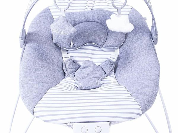 Red Kite Cozy Bounce Unisex Baby Bouncer - Linen Collection