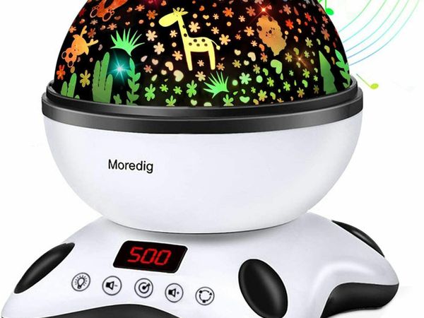 Moredig Baby Night Light Projector, Night Light Kids with Remote and Timer