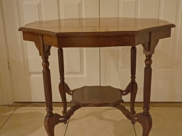 Victorian French octagonal center table