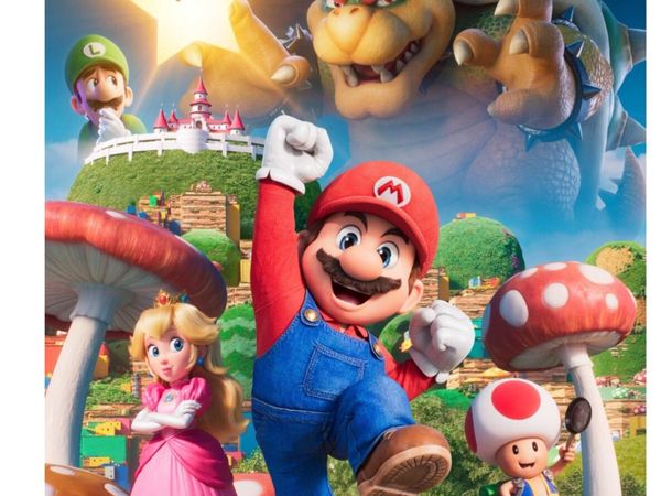 Mario poster A3 Laminated