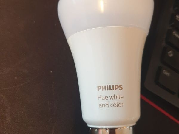 Philips Hue White and Colour Ambiance Smart Light Bulb Starter kit