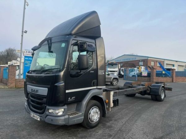 2014 daf lf 45 210 12 ton on air 24ft chassis cab