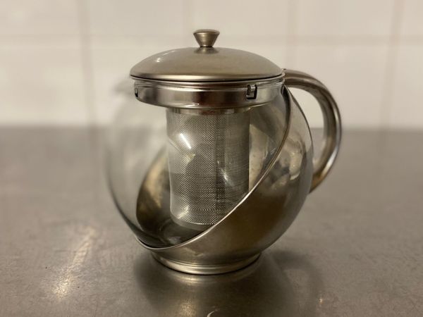 Glass/Stainless Steel Loose Leaf Teapot Infuser