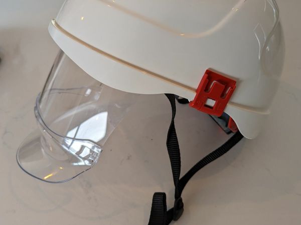 Arc Flash Visor Helmet and Gloves
