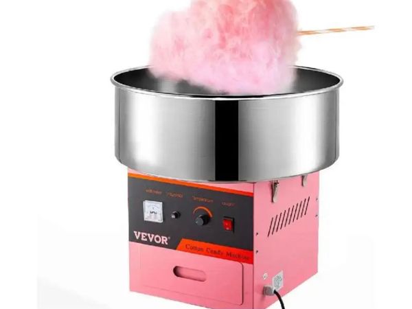 Electric Cotton Candy Machine Commercial Sugar Can