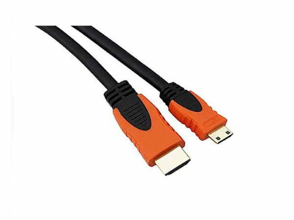 2m MINI HDMI 1080p Cable Type A Male to Mini C Male High Speed TV Tablet