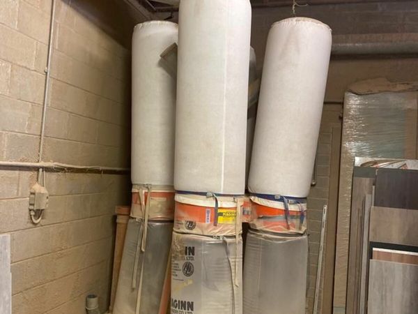 Commerical Dust Extractor - 3 Phase - with bags