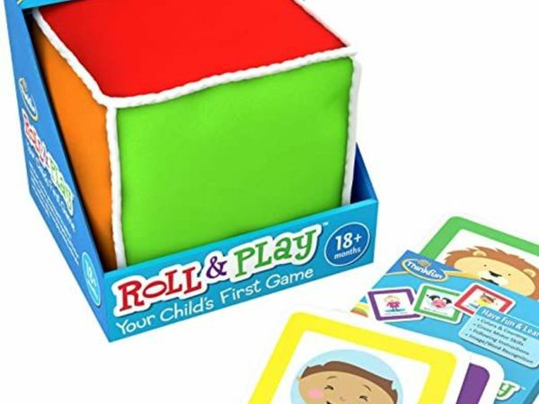 ThinkFun Roll & Play Game for Kids Age 18 Months Up - Educational Learning Toddler Toy [Amazon Exclusive]