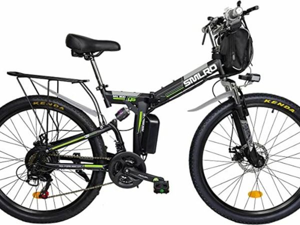 Hyuhome Ebikes for Adults,Folding Electric Bike MT