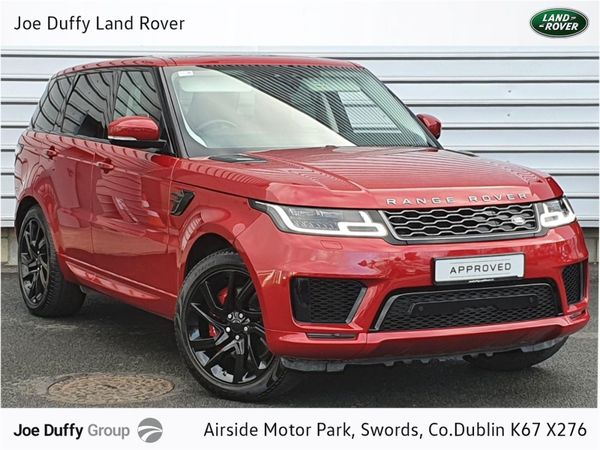 Land Rover Range Rover Sport SUV, Petrol Plug-in Hybrid, 2019, Red