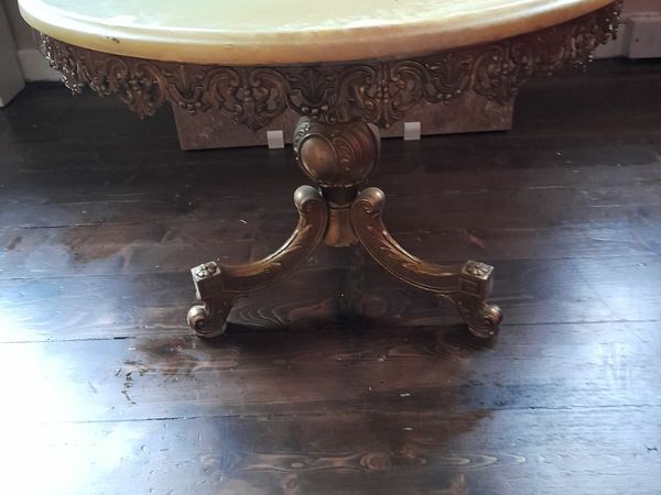 Antique Marble Table