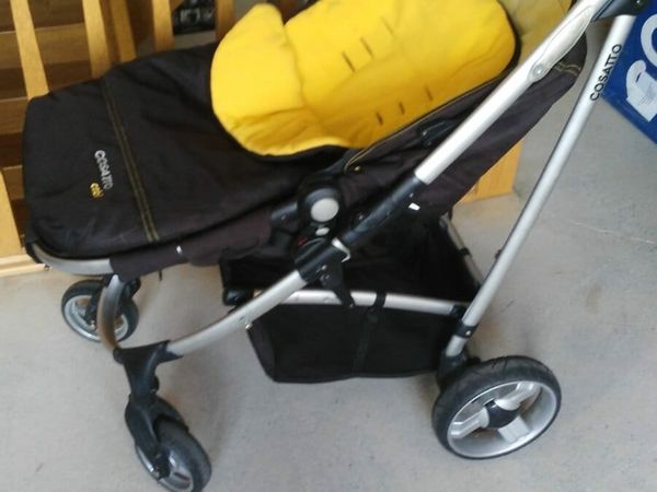 3 in 1 pushchair, buggy, carseat