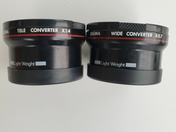 Sigma Tele and Wide Converter Lens Kit