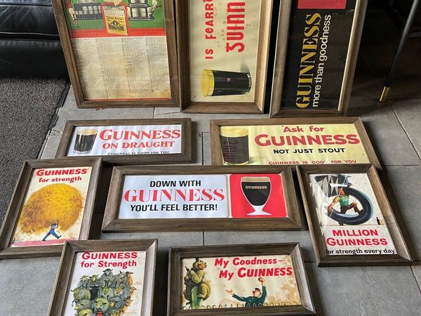 Irish pub memorabilia