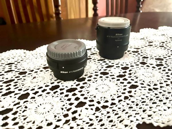Nikon AF-S TC 1.4E III & TC 20E III in excellent condition.