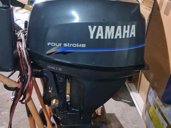 Reconditioned Yamaha 15 four stroke outboard