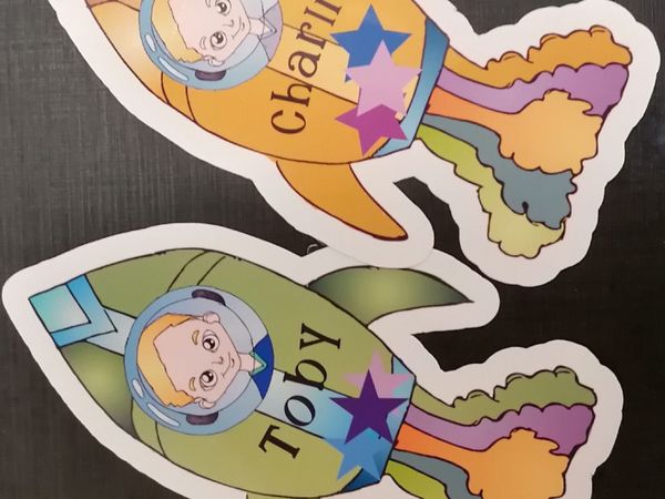 Personalised children stickers