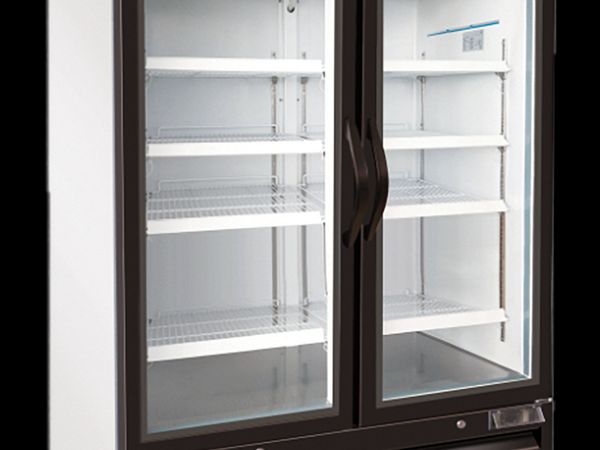 Used glass door freezer 2024 for sale