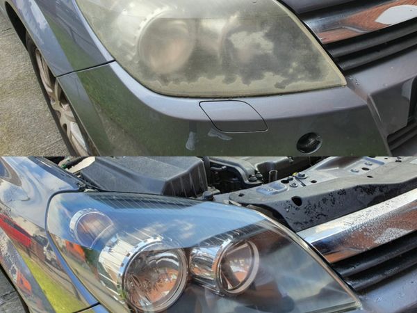 Mobile headlights restoration