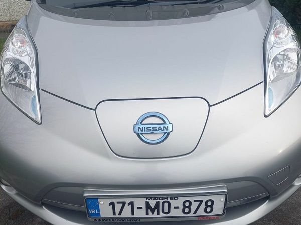 Nissan Leaf Hatchback, Electric, 2017, Grey