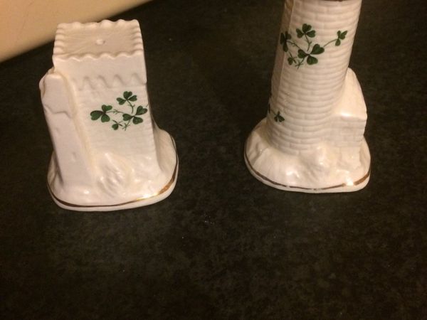 Carrigaline pottery salt and pepper free postage