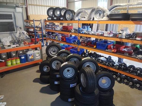 Trailer parts wheels brakes tyres Ifor Williams