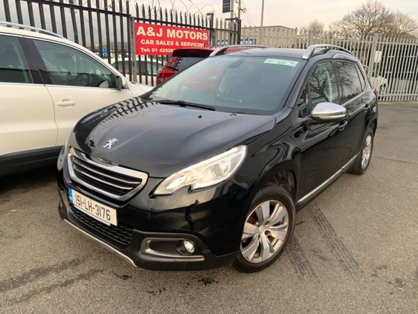 Peugeot 2008 SUV, Petrol, 2015, Black