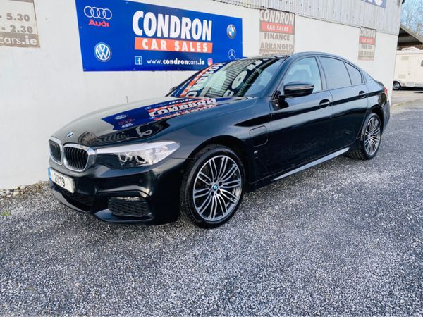 BMW 5-Series Saloon, Hybrid, 2019, Black