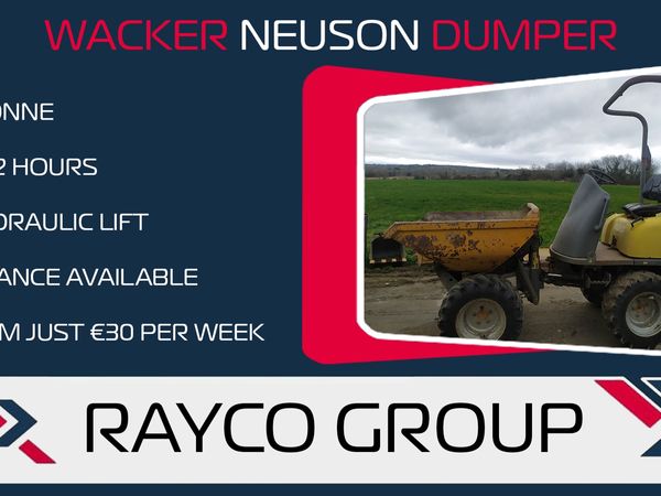 Rayco - Wacker Neuson 1 Tonne Dumper