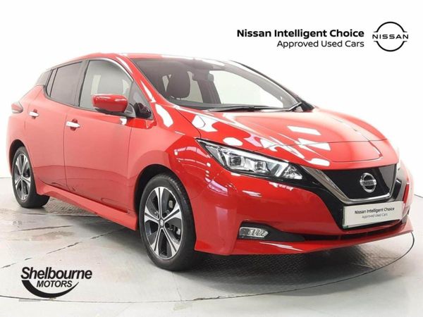 Nissan Leaf Hatchback, Electric, 2022, Red