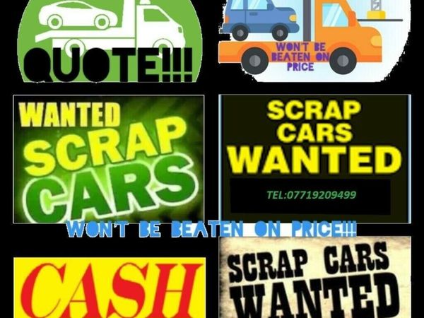 VEHICLES WANTED any condition