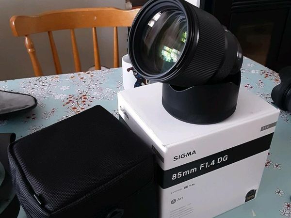 Sigma Art 85mm F1.4 DG lens for Canon