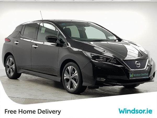 Nissan Leaf Hatchback, Electric, 2020, Black