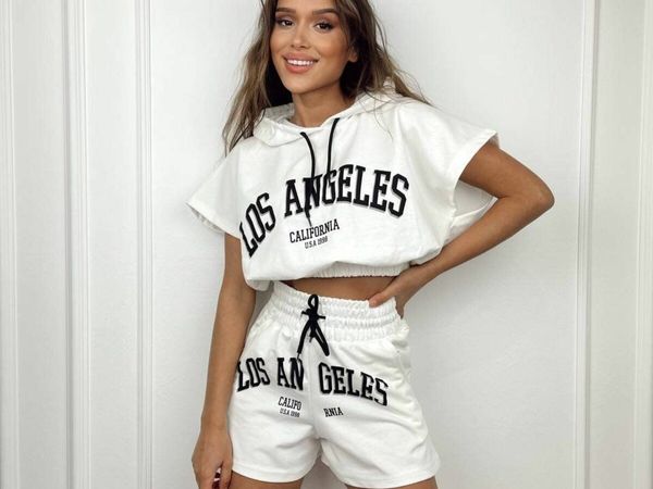 Los Angeles T-shirt and short set