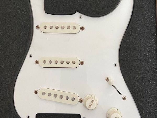 Fender squire 50s stratocaster wired faceplate