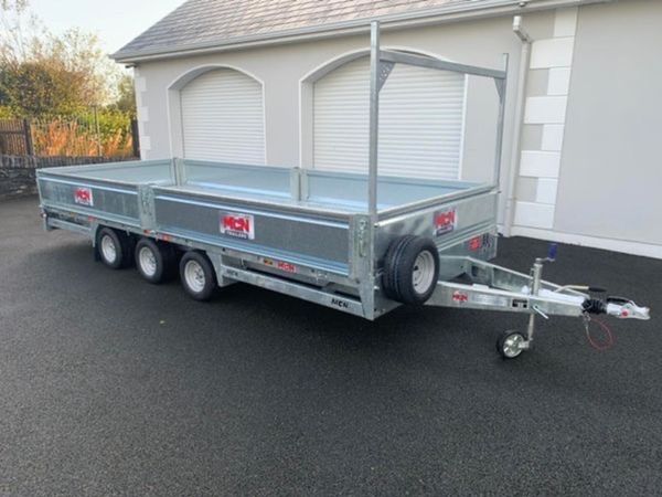 16ft builders flatbed trailer