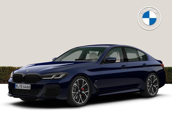 BMW 5-Series Saloon, Diesel, 2023, Blue