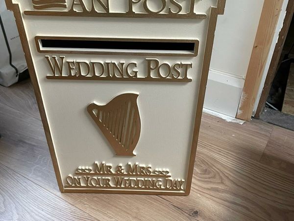 Wedding Post Box Welcome Sign Etc