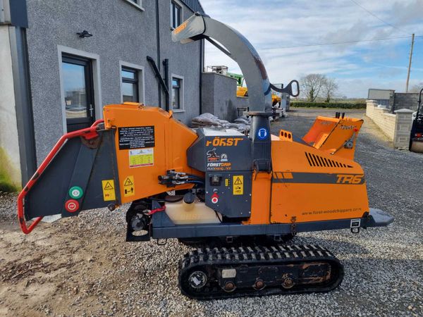 2015 FORST TR6 Tracked Wood Chipper