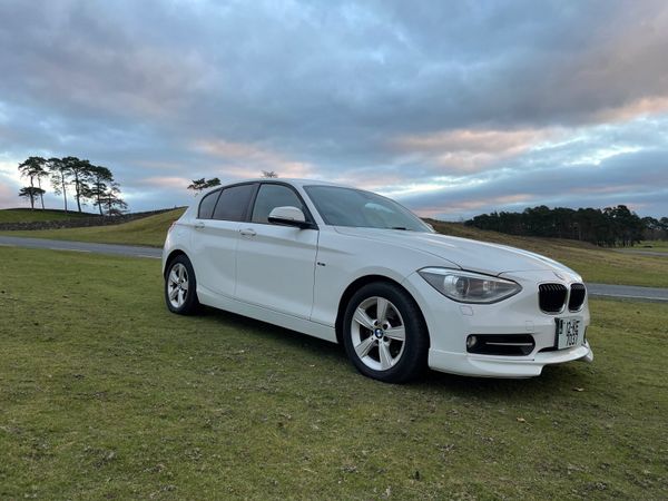 BMW 1-Series Hatchback, Petrol, 2012, White