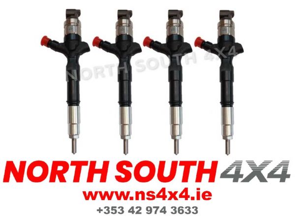 Injectors set of 4  for Toyota Hilux  *All Spares*