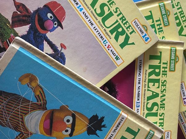 Sesame Street fans! Books collectable