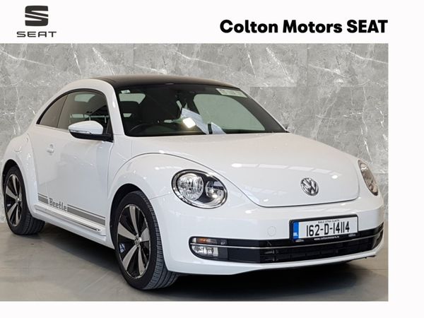 Volkswagen Beetle Hatchback, Petrol, 2016, White