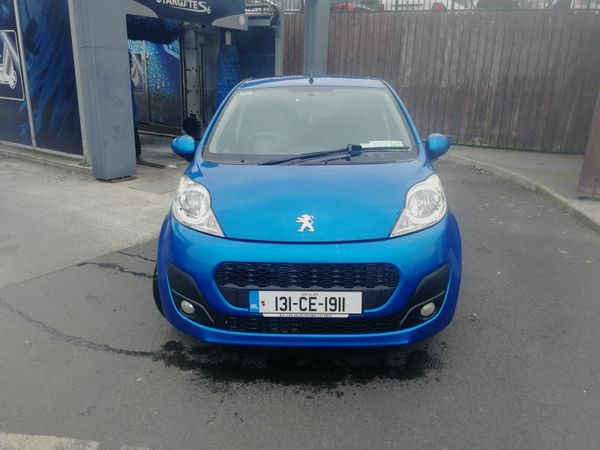 Peugeot 107 Hatchback, Petrol, 2013, Blue