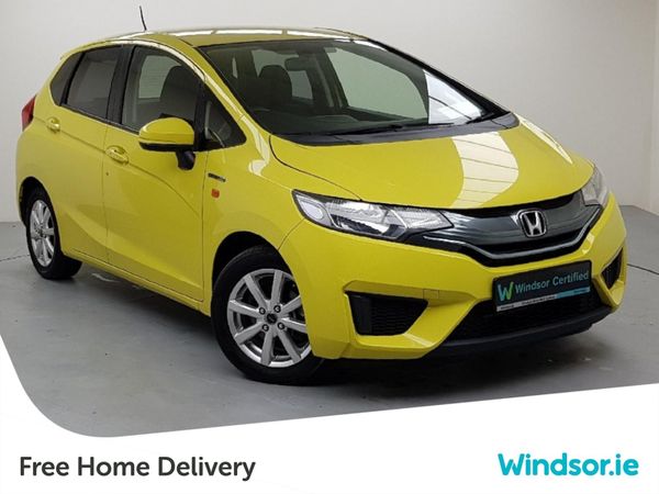 Honda Fit Hatchback, Petrol Hybrid, 2017, Yellow