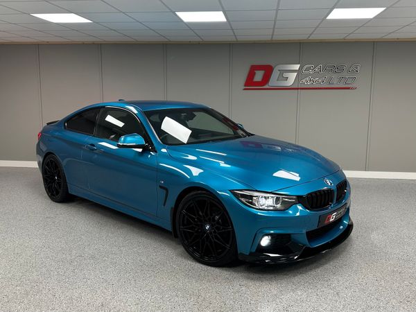 BMW 4-Series Coupe, Diesel, 2019, Blue