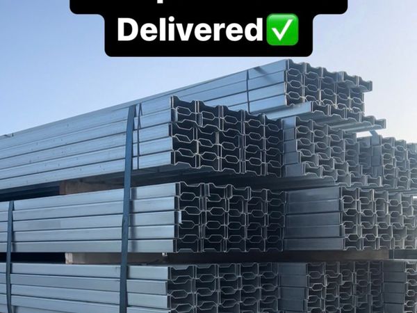 Galvanise purlins 7” x 20ft lengths on sale🚛✅