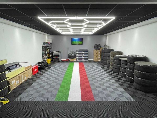 TUFF TILE Garage Detailing Gym Showroom Tiles